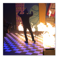 Fire in the Studio