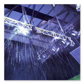 Rain stage truss