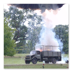 Truck Fire and Explosion 3